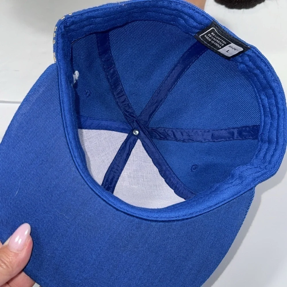New York blue 59 large SnapBack cap